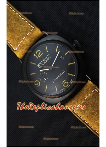 Panerai Radiomir Black Seal PAM292 Reloj Réplica Japonés Dial en Negro