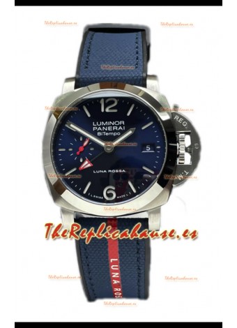 Panerai Luminor Marina PAM1404 Quaranta BiTempo Luna Rossa Reloj Réplica Espejo 1:1 40MM