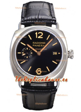 Panerai Radiomir PAM1294 Quaranta 40MM Dial Acero 904L Negro Reloj en Réplica Espejo 1:1 