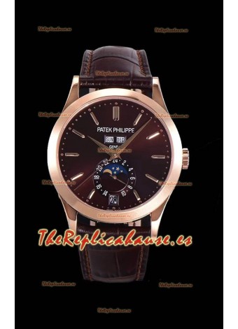 Patek Philippe Annual Calendar 5396R-012 Complications Reloj Réplica Suizo - Dial Marrón