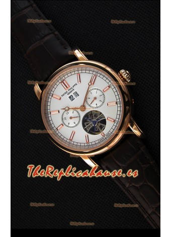 Patek Philippe Japanese Tourbillon Reloj Réplica Caja en Oro Rosado