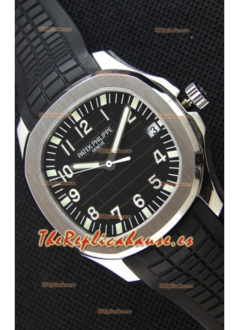 Patek Philippe Aquanaut 5167A-001 Reloj Réplica Suizo Dial Negro - Edición a Espejo 1:1
