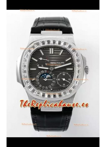 Patek Philippe Nautilus 5712/1A 1:1 Quality Reloj Réplica Suiza en Dial Gris