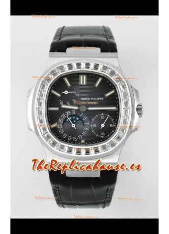 Patek Philippe Nautilus 5712/1A 1:1 Quality Reloj Réplica Suiza en Dial Azul