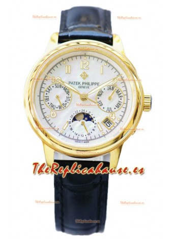 Patek Philippe Grand Complications Ladies First Perpetual Calendaer Oro Amarillo Reloj Réplica Suiza 