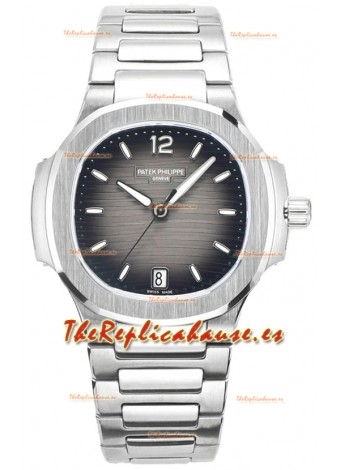 Patek Philippe Nautilus 7118 35MM 1:1 Dial Gris Acero Inoxidable Reloj Superclone 1:1