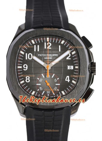 Patek Philippe Aquanaut 5968 Chronograph Caja Cerámica Reloj en Movimiento Suizo Automático