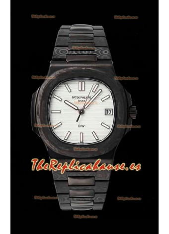Patek Philippe Nautilus 5711 Edición DiW Cerámica/Carbono Reloj Réplica Suizo Espejo 1:1