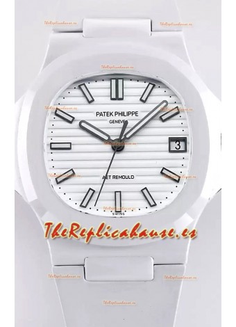 Patek Philippe Nautilus 5711 AET Remould Edición Blanca Reloj Réplica Suizo