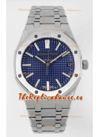 Audemars Piguet Royal Oak 15510 50 Aniversario 41MM Dial Azul Acero 904L Réplica a Espejo 1:1