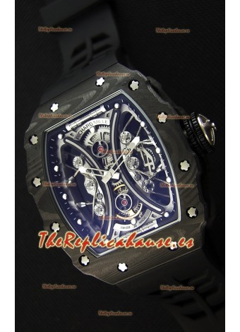 Richard Mille RM53-01 Pablo Mac Donough Caja de Carbón Forjado Reloj Réplica Suizo