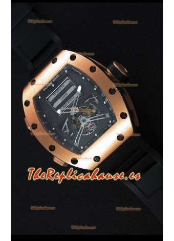 Richard Mille RM069 Tourbillon Erotic Reloj Réplica Caja en Oro Rosado