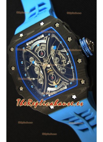 Richard Mille RM53-01 Pablo Mac Donough Caja de Carbón Reloj Réplica Suizo