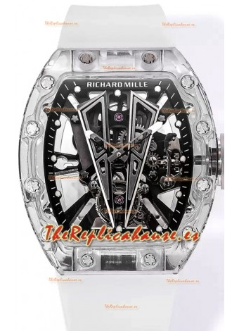 Richard Mille RM27-03 Caja Zafiro Sapphire con Genuino Movimiento Tourbillon Réplica 1:1 Ultimate