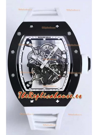 Richard Mille RM055 Caja Cerámica Con Tourbillon Genuino Reloj Super Clone