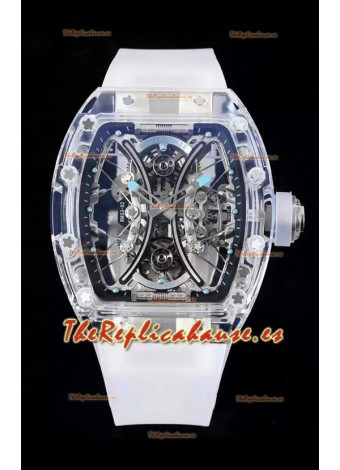 Richard Mille RM53-01 Pablo Mac Donough Caja de Zafiro con Movimiento Tourbillon Original