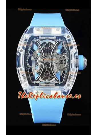 Richard Mille RM53-01 Pablo Mac Donough Caja de Zafiro con Movimiento Tourbillon Original