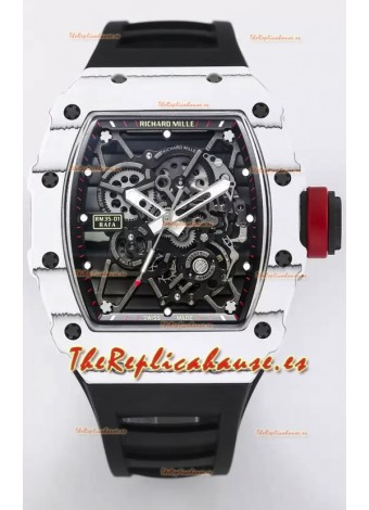Richard Mille RM35-01 Rafael Nadal Caja de Fibra de Carbono con Genuino Tourbillon Reloj Super clone
