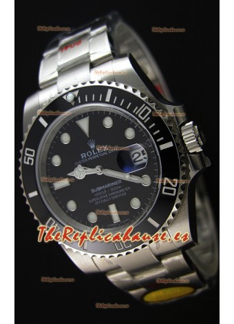 Rolex Submariner Ref#116610 ETA3135 Réplica a Espejo 1:1 - Reloj Ultimate de Acero 904L