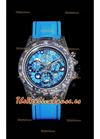 Rolex Daytona CHRONUSART Caja de Carbón forjado, Réplica a Espejo 1:1, Dial Multicolor