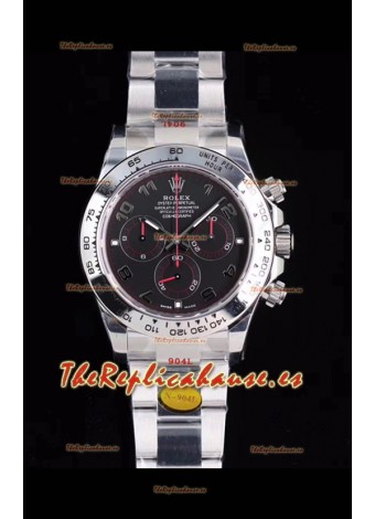 Rolex Daytona 116509 Reloj de Acero 904L a espejo 1:1 - Oro Blanco Movimiento Original Cal.4130