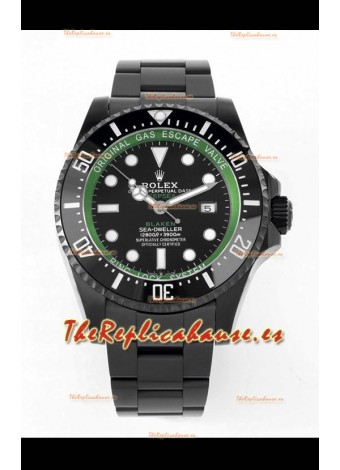 Rolex SeaDweller Deepsea Dial Negro BLAKEN en Calidad Espejo 1:1 - Caja PVD