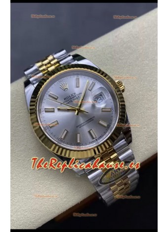 Rolex Datejust M126333 41MM ETA3235 72 Horas Energía Steel Dial Jubilee Réplica Espejo 1:1 Oro Amarillo Acero 904L