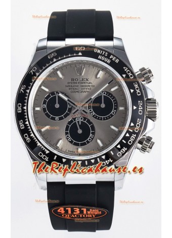Rolex Cosmograph Daytona 126519LN Dial Gris Bisel Negro Movimiento Cal.4131 - Reloj Acero 904L