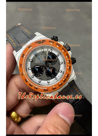 Rolex Cosmograph Daytona Edición DiW OCELLARIS Reloj Fibra de Carbono Blanco - Movimiento Cal.4130