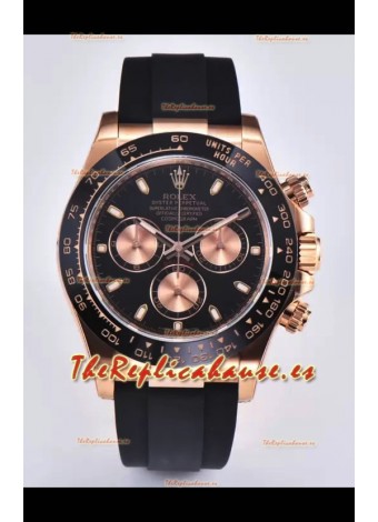 Rolex Cosmograph Daytona M116515 Oro Rosado Movimiento Original Cal.4130 - Reloj Acero 904L