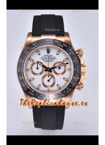 Rolex Cosmograph Daytona M116515 Oro Rosado Movimiento Original Cal.4130 - Reloj Acero 904L