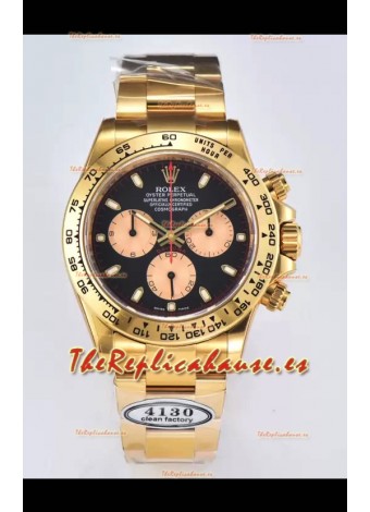 Rolex Cosmograph Daytona M116503-0009 Oro Amarillo Dos Tonos Movimiento Original Cal.4130 - Reloj Acero 904L