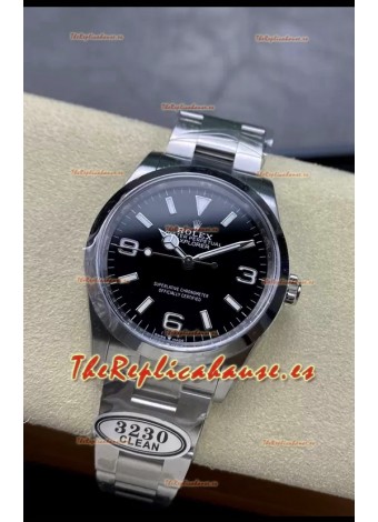 Rolex Explorer I M124270 Dial Negro 36MM - Acero 904L en Movimiento ETA 3230