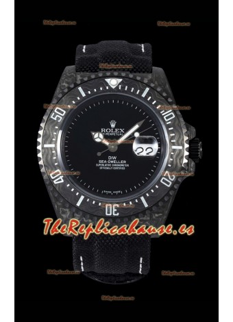 Rolex Sea-Dweller DiW Edition 43MM Bisel Carbono Reloj Réplica Suiza - Réplica Espejo 1:1