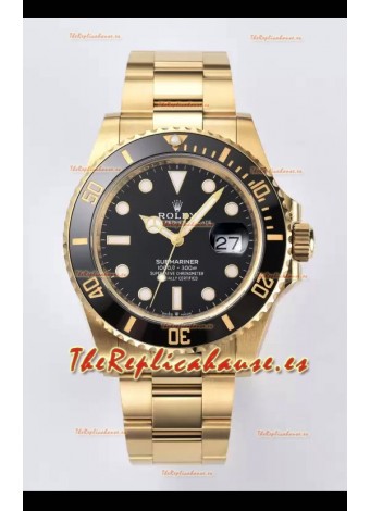 Rolex Submariner 41MM Date Cerámica Oro m126618ln - Réplica Espejo 1:1 - Reloj Ultimate Acero 904L