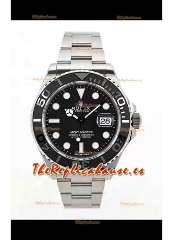 Rolex Yacht-Master 42 Reloj Caja Titanio Ligero (100 Gramos) Réplica en Espejo 1:1