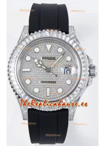 Rolex Yachtmaster 226679TBR Oro Blanco 42MM Cal.3135 Reloj Suizo 1:1 Ultimate Acero 904L