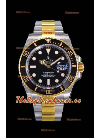 Rolex Submariner 41MM Fecha Cerámica Dos Tonos 126613LN - Réplica a Espejo 1:1  - Reloj Acero 904L Ultimate