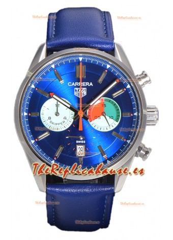 Tag Heuer Carrera Carrera Skipper 39 Cronógrafo Reloj Réplica Cuarzo Suizo