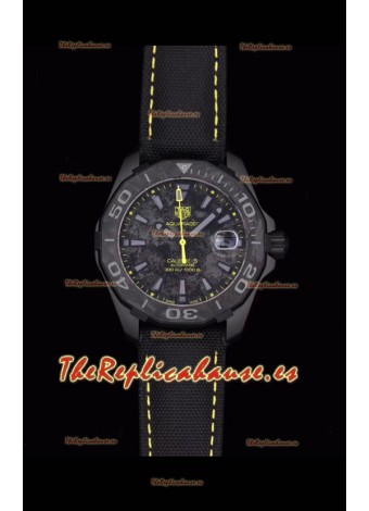 Tag Heuer Aquaracer Calibre 5 Titanium Carbon 41MM Reloj Réplica a Espejo 1:1 
