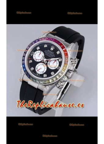 Rolex Cosmograph Daytona 116598 Acero Inoxidable 904L a Espejo 1:1 Movimiento Cal.4130 