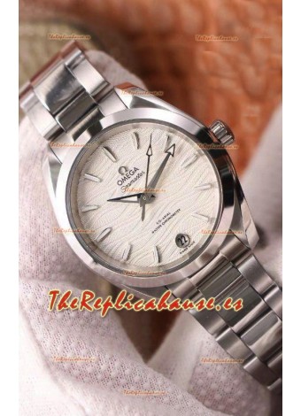 Omega Seamaster Aquaterra 150M 34MM Reloj Réplica Suizo Dial Blanco