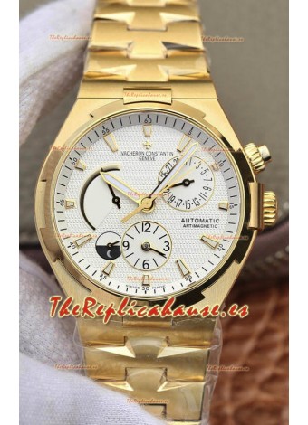 Vacheron Constantin Overseas Power Reserve Reloj Réplica Suizo Caja en Oro Amarillo