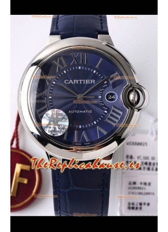 Ballon De Cartier Reloj Suizo Automático Calidad a Espejo 1:1 33MM Caja en Acero Inoxidable