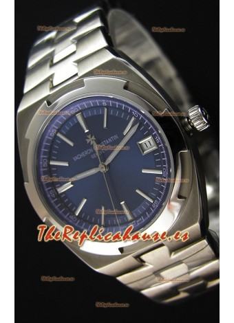 Vacheron Constantin Overseas Reloj Réplica Suizo a Espejo 1:1 con Dial en Azul 