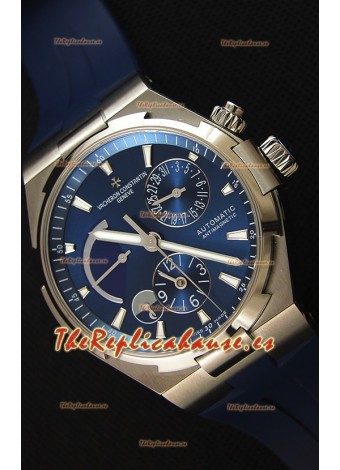 Vacheron Constantin Overseas Dual Time Reloj Réplica Suizo Dial Azul