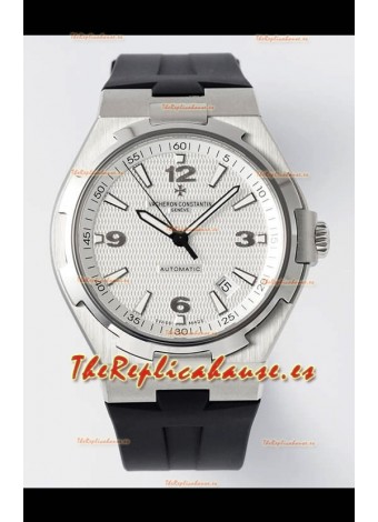 Vacheron Constantin Overseas Réplica Suiza a Espejo 1:1 Dial Blanco - Correa de Goma