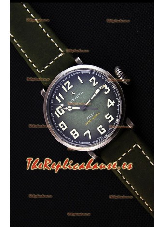 Zenith Pilot Type 20 Extra Especial Reloj Réplica Suizo con Dial en color Verde 40MM
