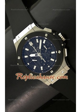 Hublot Big Bang Reproducción Reloj Suizo en Acero - con Esfera y Bisel Originales