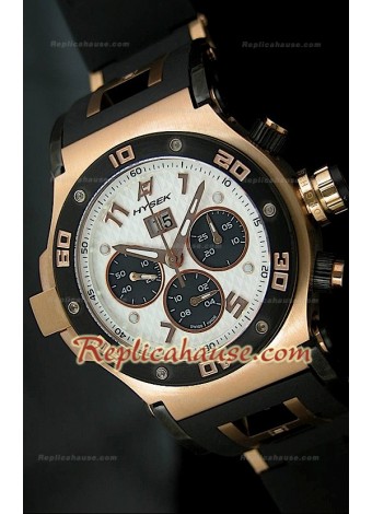 Hysek Abyss Explorer Reloj Suizo Oro Rosa